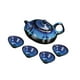 thumbnail image 5 of Juego de Té de Cerámica, Juego de Tetera, Artesanías, Regalo de Diseño Vintage, Juegos de Té Prácticos, Juego de Tetera Y Taza de Té para Fiesta en El 13cmx6cm 7cmx3cm, 5 of 5