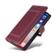 thumbnail image 4 of Premium Wallet Case for iPhone 17 with Card Slots & Kickstand, Flip Cover Red, 4 of 6