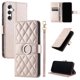 thumbnail image 5 of Funda Acolchada con Anilla y Correa para Samsung Galaxy S23 FE Slots para Tarjetas Oro rosa, 5 of 5
