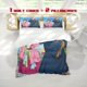 thumbnail image 1 of 3pcs Pharmacist Girl Print Three Piece Bedding Set Soft Quilt Cover And Two Pillowcases, 1 of 5