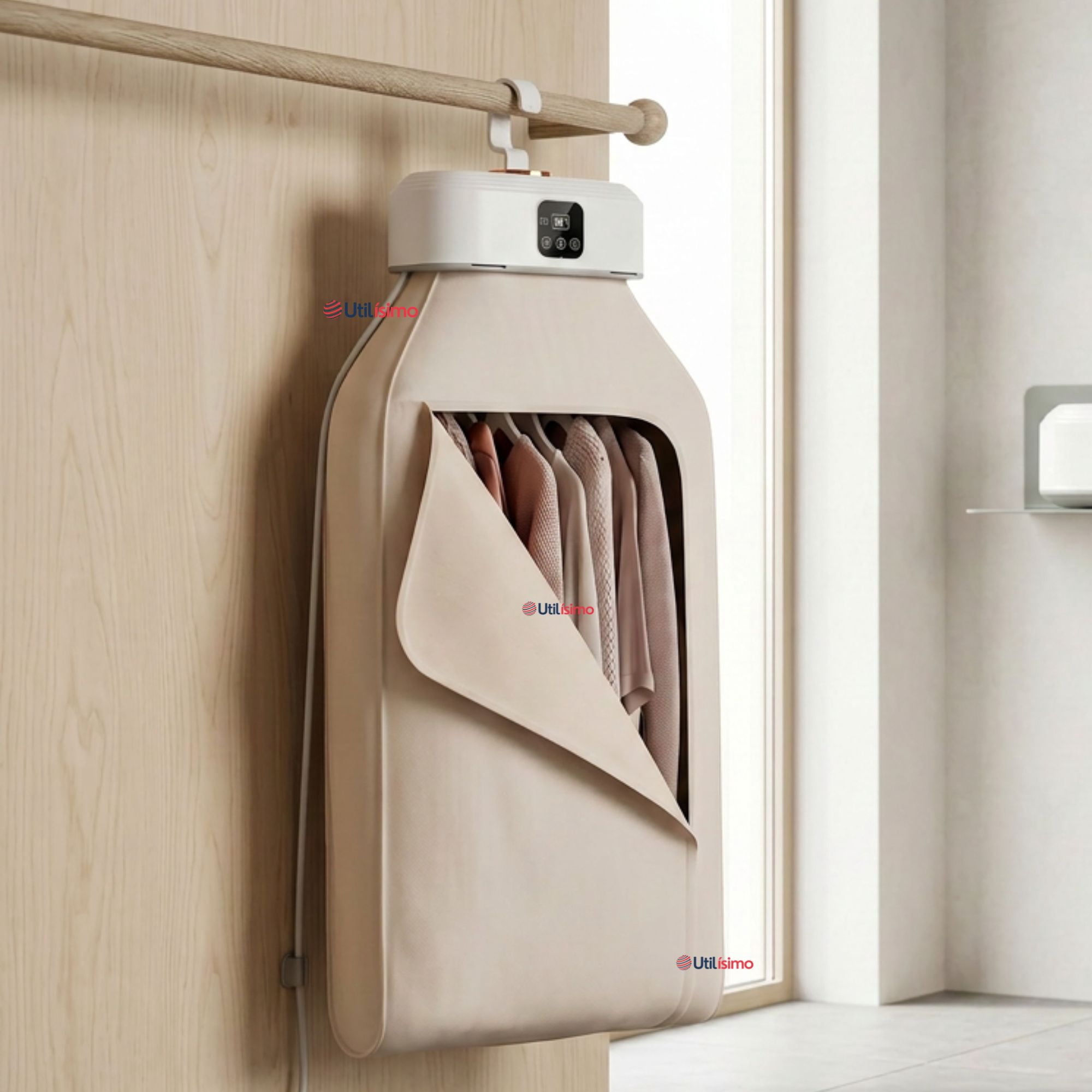 Line - Secadora Ropa Portátil Compacto Eléctrico Bajo Consumo 900w - 1000w
