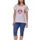 thumbnail image 2 of Pijama Capri Mujer Coral L, 2 of 3