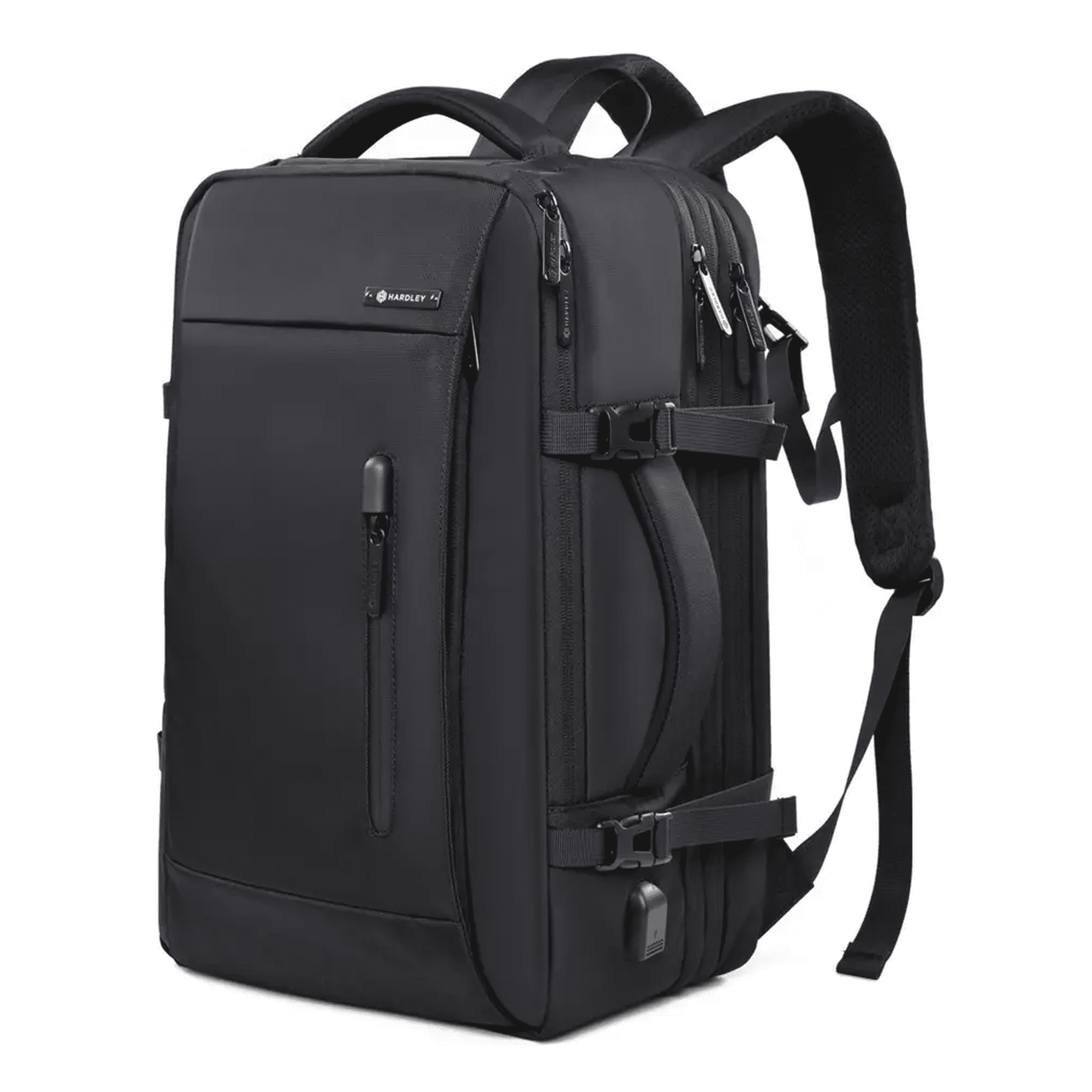 mochila Belug Para Viaje Notebook 40l Nylon Balistico Negro