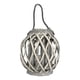 thumbnail image 1 of Porta Vela Candelabro Decorativo Rustico Esfera Madera gris, 1 of 2