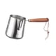 thumbnail image 3 of Cafetera turca con calentador, espumador de leche, taza multifuncional con báscula, jarra para espumar leche, taza para café con leche para cafetería, 350 ml, 3 of 5