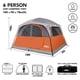 thumbnail image 2 of Carpa De Camping Para 6 Personas Impermeable Y Cortaviento Color Naranja, 2 of 7