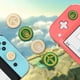 thumbnail image 3 of 4 PCS Tapas para Joystick de Controlador para Switch/Switch Lite/Switch OLED, Cubiertas para Botones de Palanca Analógica, Lindas Tapas para Joystick para Controladores Joycon, 3 of 7