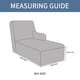 thumbnail image 5 of Funda para Mueble ULTICOR Chaise Adicional Gris Oscuro Grande Derecha, 5 of 6