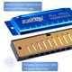 thumbnail image 3 of Harmonica East top Blues Key C, 10 hoyos, 20 tonos, para adultos, 3 of 7
