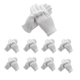 thumbnail image 1 of Guantes de algodón blancos BWEISSTH para manos secas e hidratación, 48 piezas, 1 of 5
