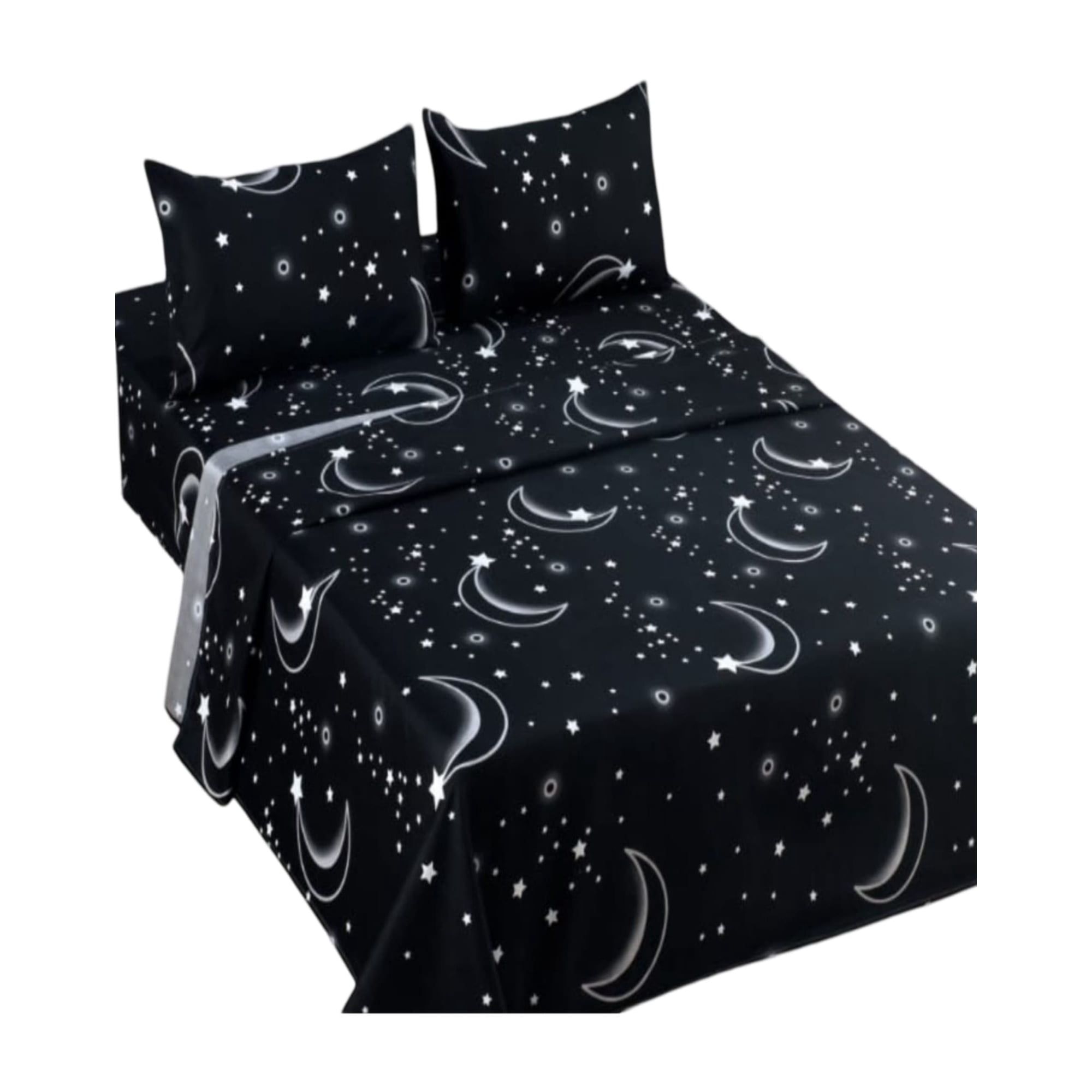 Genérica - Sábana Super King De 200 Hilos Algodón Suave 1n13