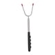 thumbnail image 2 of Barbacoa Carne Tenedor Portátil Metal Metal Kebab Pinchos Camping Cocina Picnic Negro, 2 of 5