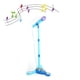 thumbnail image 1 of Microfono Pedestal Juguete Mp3 Luces Infantil Juguete Niños (Celeste), 1 of 4
