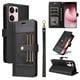 thumbnail image 4 of FOXDOCK Funda tipo Cartera para OPPO Reno 14 Pro 5G – Cubierta de Cuero PU con Múltiples Ranuras, Bolsillo para Efectivo y Correa de Muñeca, 4 of 6