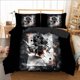 thumbnail image 1 of Feather Duvet Duna Quilt Cover Set Bed Bedding Pillowcase 3-Piece Bedding Set (1 Duvet Cover + 2 Pillow Shams), 1 of 5
