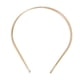 thumbnail image 4 of Unique Bargains 1 Pc Diademas Simples de Doble Fila para Mujeres Tono Oro Rosa, 4 of 6