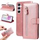 thumbnail image 2 of Funda tipo cartera para Samsung Galaxy A36 5G con bolsillo con cremallera y ranuras para tarjetas – Función de soporte Rosa, 2 of 6