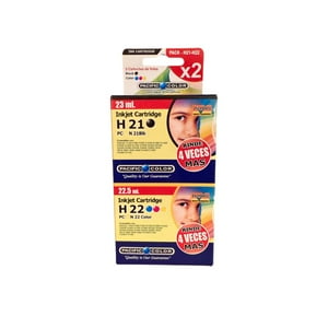 Genérico - Pack Tintas Compatible Para 21Xl-22Xl F380 D1460 F2180