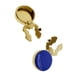 thumbnail image 1 of 2x Gemelos de Metal para Hombre, Decoraciones para Trajes, Camisas de , Decoración , 17,5 Mm de Diámetro, Cubiertas de Botones Clásicas P , Azul, 1 of 5