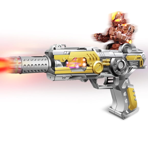 Toy Gun Trokiomi Light Up con efectos de sonido y spray de agua