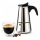 thumbnail image 3 of Combo Café Premium: Cafetera Italiana Acero + Taza Doble Vidrio Térmica, 3 of 6