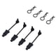 thumbnail image 3 of 4 Piezas RC Car Body Clips Retenedor Para Ara106040T1 1/7 1/8 RC Car, 3 of 5