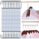 thumbnail image 1 of Organizador de metal Hangers AORAKI que ahorra espacio, paquete de 12 unidades, 1 of 7