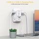 thumbnail image 4 of Extensor de Enchufes JcBlaon 6 Tomas 4 Puertos USB Luz Nocturna, 4 of 7