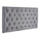 thumbnail image 2 of Respaldo Cama Diamond King Felpa Gris, 2 of 4
