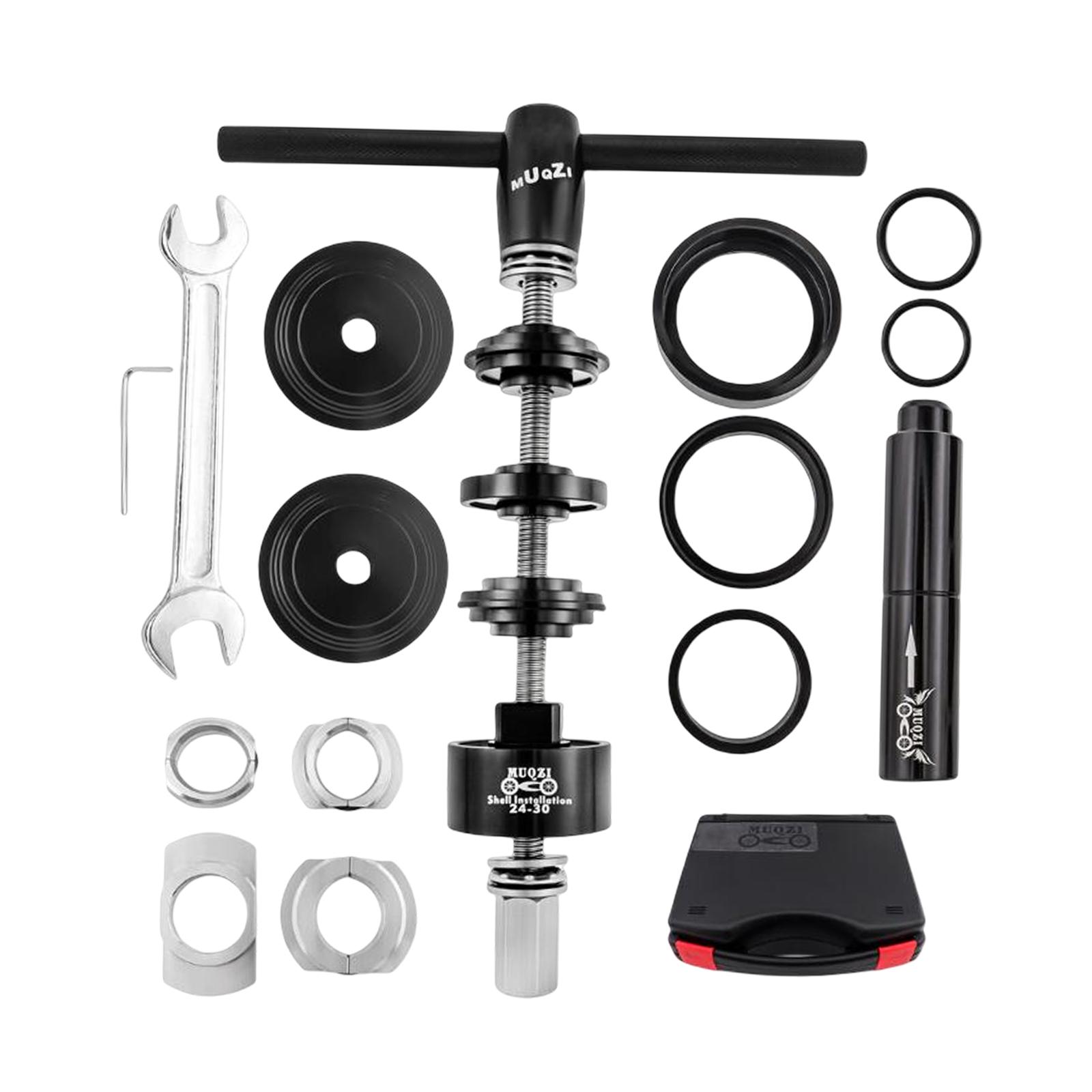 Magideal - Cojinete Rueda De , Herramientas De Soporte Inferior De , Kit De Reparación De S, Kit De , Negro