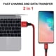 thumbnail image 4 of Cable de carga USB-A a USB-C, paquete de 5 unidades para iPhone Samsung, 4 of 8