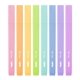 thumbnail image 1 of Resaltadores Mr. Pen paquete de 8 colores surtidos punta de cincel, 1 of 8