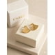 thumbnail image 1 of Aro Carré Mujer Enchapado En Oro 18k multicolor Talla única, 1 of 3