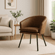 thumbnail image 5 of Sitial Café – Eco-Cuero Vintage, Diseño Moderno y Patas Metálicas Negras, 5 of 6