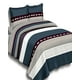 thumbnail image 2 of Quilt De Verano 2 Plazas Diseño Rayas 230x250 Cm Gris, 2 of 4