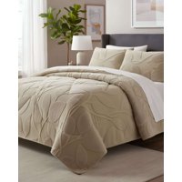 Imac Hogar - Cubrecama Acolchado Con Chiporro Diseño Texturizado Hojas 2 Plazas