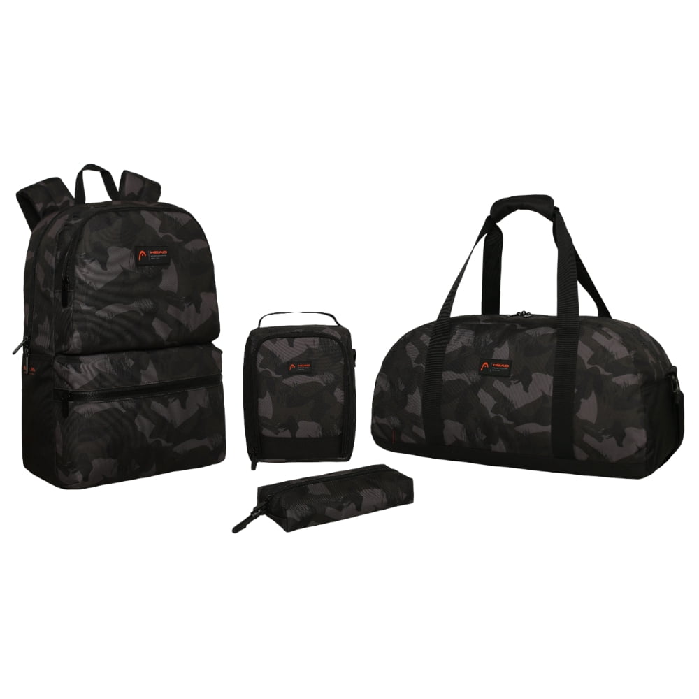 Pack Atomico Escolar Mujer Mix Camo Cafe Head