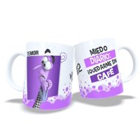 Arumistorechile - Tazon Taza Colección Intensamente 2 Frases - Temor