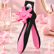 thumbnail image 3 of Cortauñas Tipo Guillotina Negro con Fucsia, 3 of 3
