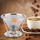 thumbnail image 2 of Filtro de café de goteo lento, reutilizable, para cafeteras individuales (soporte de 125 mm), 2 of 8