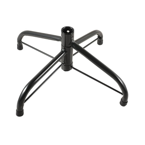 Soporte de Metal de repuesto para árbol de Navidad, Base plegable para árbol de Navidad, accesorios para decoraciones de fiesta de árbol de invierno, 30cm Agujero 19cm