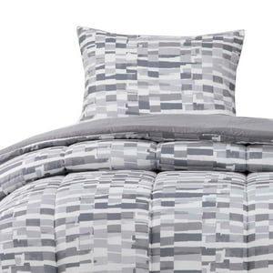 Dib - Plumon Reversible 1.5 Plaza Ladr. Gris