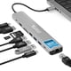 thumbnail image 1 of Hub USB C 9 en 1 enchufable con carga PD de 140 W, HDMI 4K, 1 of 9