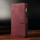 thumbnail image 1 of Leather Card Slots Zipper Magnetic Wallet Phone Case For Iphone 14 Pro Max/14 Pro/14 Plus Iphone 13 Pro Max/13 Pro/13 Mini/13 Iphone 12 Pro Max/12 Pro/12 Mini/12 Iphone 11/11 Pro/11 Pro Max Iphone X/x, 1 of 3
