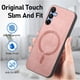 thumbnail image 3 of Magnetic Slim Case for Samsung Galaxy A25 with Camera Guard & Anti-Scratch Back Pink, 3 of 6