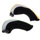 thumbnail image 5 of 2x Golf Hybrid UT Club Head Cover Headcover Con Etiqueta De Número Verde Amarillo, 5 of 5