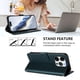 thumbnail image 4 of Funda Billetera con Relieve de Gato para iPhone 15 Pro, Verde Oscuro, 4 of 6