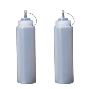 Ekoi - Set De 2 Dispensadores Para Salsa Pote De Salsas Dispensador Blanco Talla Única