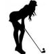 thumbnail image 1 of Decomural Female Golfer Golf WS-32782, 1 of 2