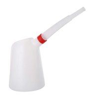 Ioensy - Jarra Medidora De Aceite Con Pico Vertedor Flexible Con Tapa Para Viajes En Coche 3L